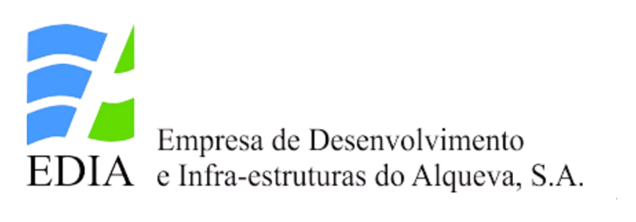 Logótipo EDIA - Empresa de Desenvolvimento e Infra-estruturas do Alqueva